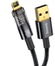 Baseus Explorer Series USB naar Lightning Kabel 2.4A Zwart 2 Meter