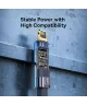 Baseus Explorer Series USB naar Lightning Kabel 2.4A Blauw 2 Meter