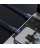 Baseus Explorer Series USB naar Lightning Kabel 2.4A Blauw 2 Meter