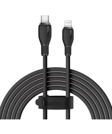 Baseus Pudding USB-C naar Apple Lightning Kabel PD 20W 2M Zwart Kabels