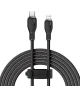 Baseus Pudding USB-C naar Apple Lightning Kabel PD 20W 2M Zwart