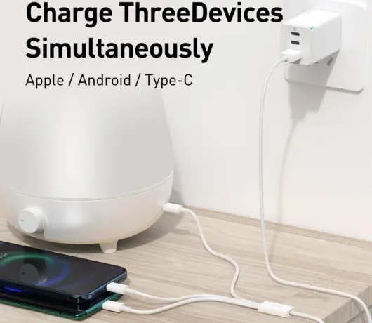 Baseus Superior 3-in-1 USB naar Lightning/USB-C/MicroUSB Kabel 1M afbeelding 8