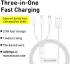 Baseus Superior 3-in-1 USB naar Lightning/USB-C/MicroUSB Kabel 1M afbeelding 3