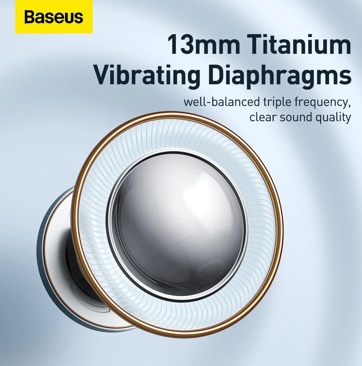 Baseus Bowie E3 True Wireless Bluetooth Earphones Wit afbeelding 6