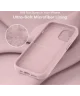Apple iPhone 15 Hoesje Camera Bescherming Siliconen Back Cover Lila