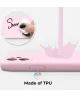 Apple iPhone 11 Hoesje met Camera Bescherming Dun TPU Back Cover Roze