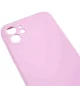 Apple iPhone 12 Hoesje met Camera Bescherming Dun TPU Back Cover Roze