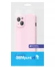 Apple iPhone 15 Hoesje met Camera Bescherming Dun TPU Back Cover Roze
