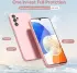 Samsung Galaxy A14 Hoesje Camera Bescherming Dun TPU Back Cover Roze afbeelding 2