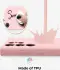 Samsung Galaxy A14 Hoesje Camera Bescherming Dun TPU Back Cover Roze afbeelding 3