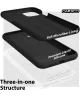 Apple iPhone 11 Hoesje met Camera Bescherming Dun TPU Back Cover Zwart