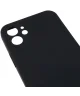 Apple iPhone 12 Hoesje met Camera Bescherming Dun TPU Back Cover Zwart