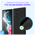 Samsung Galaxy S22 Ultra Hoesje met Camera Bescherming Dun TPU Zwart afbeelding 3