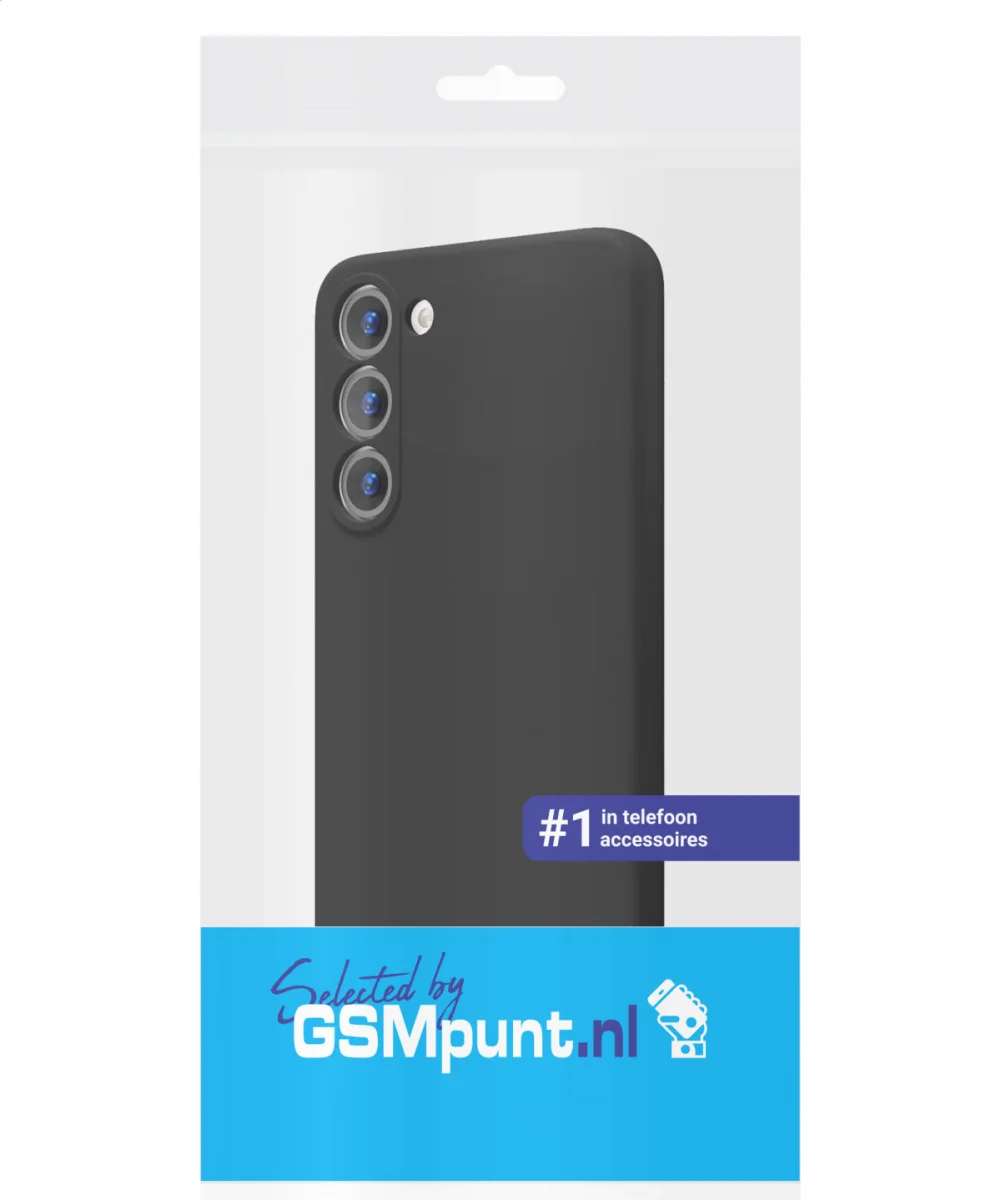 Samsung Galaxy S23 Plus Hoesje met Camera Bescherming Dun TPU Zwart afbeelding 7