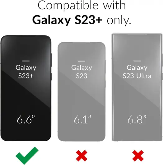 Samsung Galaxy S23 Plus Hoesje met Camera Bescherming Dun TPU Zwart afbeelding 6