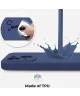 Apple iPhone 14 Hoesje met Camera Bescherming Dun TPU Donkerblauw