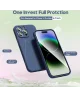 Apple iPhone 14 Pro Max Hoesje Camera Bescherming Dun TPU Donkerblauw