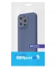 Apple iPhone 15 Pro Hoesje met Camera Bescherming Dun TPU Donkerblauw