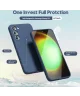 Samsung Galaxy S23 Hoesje met Camera Bescherming Dun TPU Donkerblauw