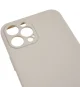 Apple iPhone 12 Pro Hoesje met Camera Bescherming Dun TPU Beige