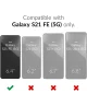 Samsung Galaxy S21 FE Hoesje met Camera Bescherming Dun TPU Beige