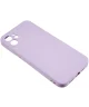 Apple iPhone 12 Hoesje met Camera Bescherming Dun TPU Back Cover Lila