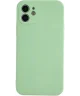 Apple iPhone 12 Hoesje met Camera Bescherming Dun TPU Back Cover Groen