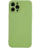 Apple iPhone 12 Pro Hoesje Camera Bescherming Dun TPU Back Cover Groen
