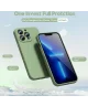 Apple iPhone 13 Pro Hoesje Camera Bescherming Dun TPU Back Cover Groen