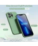 Apple iPhone 13 Pro Max Hoesje met Camera Bescherming Dun TPU Groen