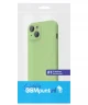 Apple iPhone 15 Hoesje met Camera Bescherming Dun TPU Back Cover Groen