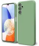 Samsung Galaxy A14 Hoesje Camera Bescherming Dun TPU Back Cover Groen