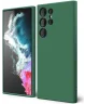 Samsung Galaxy S22 Ultra Hoesje met Camera Bescherming Dun TPU Groen