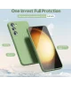 Samsung Galaxy S23 Plus Hoesje met Camera Bescherming Dun TPU Groen