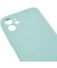 Apple iPhone 12 Hoesje met Camera Bescherming Dun TPU Back Cover Blauw