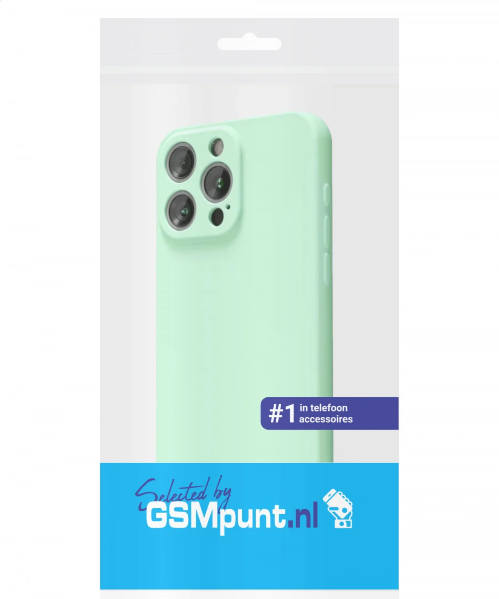 Apple iPhone 15 Pro Max Hoesje met Camera Bescherming Dun TPU Blauw afbeelding 7