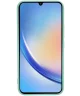 Samsung Galaxy A34 Hoesje Camera Bescherming Dun TPU Back Cover Blauw