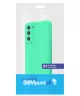 Samsung Galaxy S21 Hoesje Camera Bescherming Dun TPU Back Cover Blauw