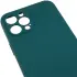 Apple iPhone 12 Pro Hoesje met Camera Bescherming Dun TPU Donkergroen afbeelding 5