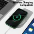 Apple iPhone 14 Hoesje met Camera Bescherming Dun TPU Donkergroen afbeelding 5