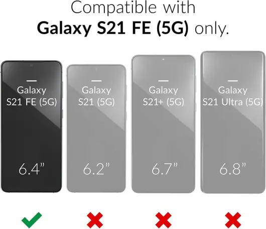 Samsung Galaxy S21 FE Hoesje Camera Bescherming Dun TPU Donkergroen afbeelding 6