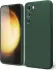 Samsung Galaxy S23 Hoesje met Camera Bescherming Dun TPU Donkergroen afbeelding 1