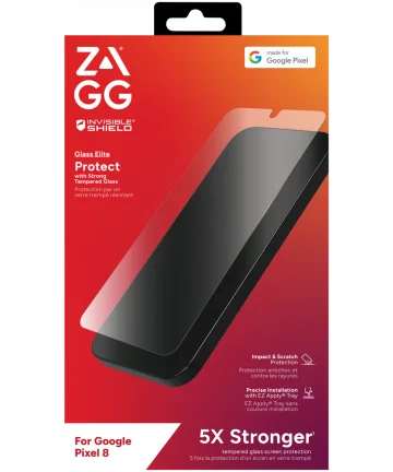 ZAGG InvisibleShield Glass Elite Google Pixel 8 Screen Protector Screen Protectors
