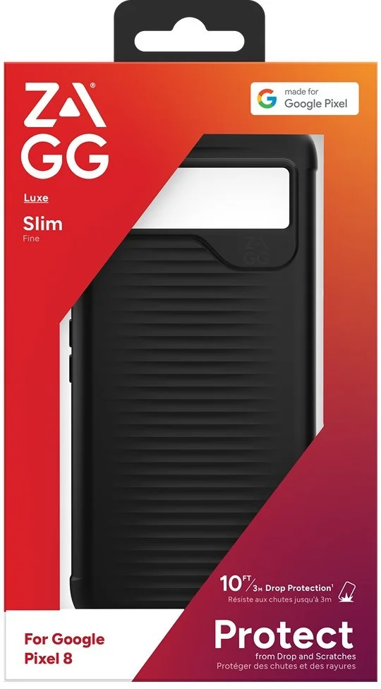 ZAGG Luxe Google Pixel 8 Hoesje 3M Valbescherming Zwart afbeelding 11