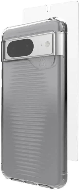 ZAGG Luxe Bundel Google Pixel 8 Hoesje Transparant + Screen Protector afbeelding 1