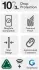 ZAGG Luxe Bundel Google Pixel 8 Hoesje Transparant + Screen Protector afbeelding 4