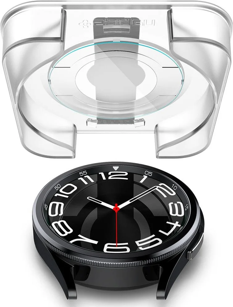 Spigen EZ Fit - Samsung Watch 6 Classic 43MM Screen Protector 2-Pack afbeelding 9