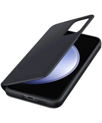 Origineel Samsung Galaxy S23 FE Hoesje Smart View Wallet Case Zwart Hoesjes