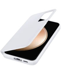 Origineel Samsung Galaxy S23 FE Hoesje Smart View Wallet Case Wit