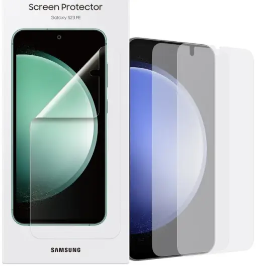 Originele Samsung Galaxy S23 FE Screen Protector Folie (2-Pack) afbeelding 1